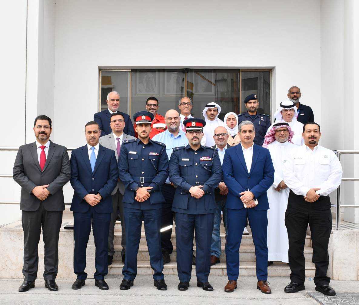 المكتب التنفيذي للجنة الوطنية لإدارة الطوارئ المدنية يعقد اجتماع لتقييم خطط الاستجابة للطوارئ الصناعية<